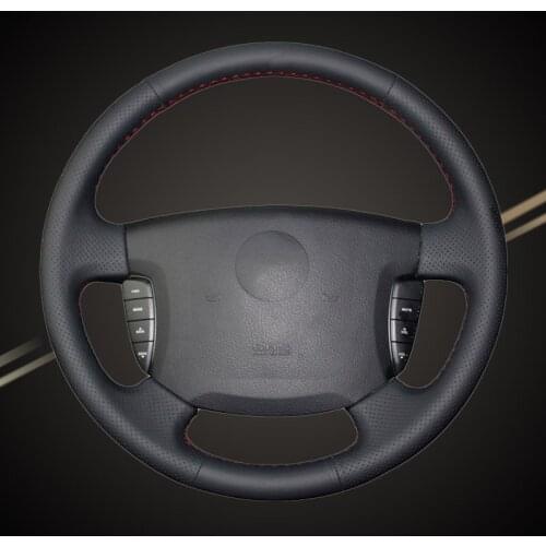 Car Braiding On The Steering Wheel Cover for Ssangyong Actyon Kyron DIY Auto Braid Covers Car-styling