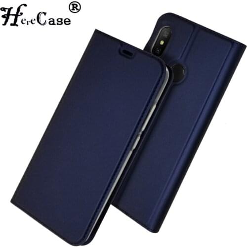 For Xiaomi MI A2 Lite Case Soft PU Stand Book Cover Credit Card Slot Wallet Leather Flip Case For Xiaomi MI A2 Lite Case Coque