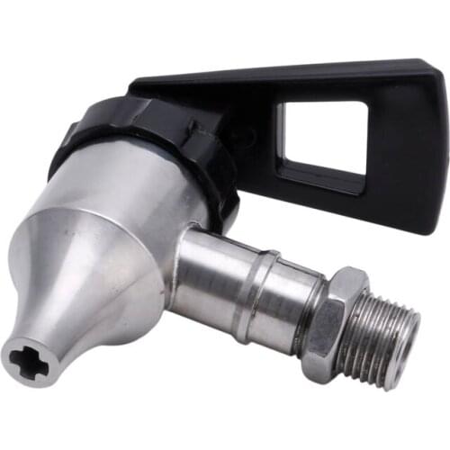 Stainless Steel Drink Dispenser Plastic Coffee Valve Wine Barrel Faucet / Spigot 85AC