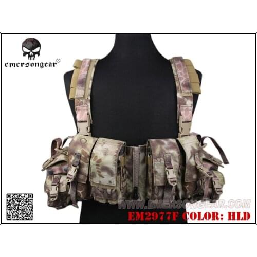 Emersongear LBT 1961A-R Chest Rig Tactical Vest Airsoft Combat Vest Highlander EM2977