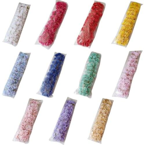 60Pcs/Pack 3.5cm Artificial Carnations Fake Flower for Bride Bouquet Wedding Party Cemetery DIY Scrapbook Wreath Home Decoration