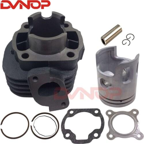 40mm JOG50 10mm Pin Cylinder Kit with Piston Rings For Chinese QJ Keeway Scooter 2-stroke Motorcycle Yamaha EVO ZR NF50cc parts