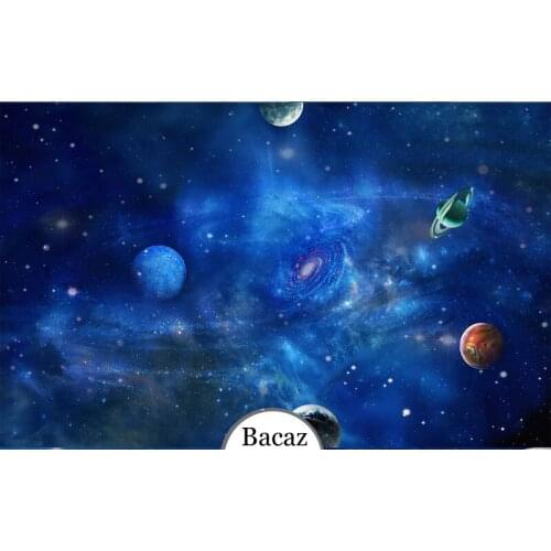 Universe Starry Sky Mural 3d Ceilings Mural 3d wall murals Wallpaper for Walls Living room 3d Murals wall 8d moon Wallpaper