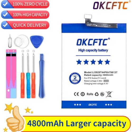 Аккумуляторы для телефонов Nubia Z11 miniS OKCFTC China At AliExpress