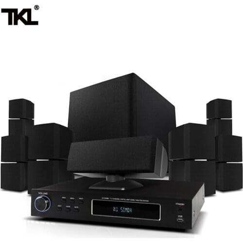 TKL 7.1 Home theatre system USB Professional audio surround sound Subwoofer speaker