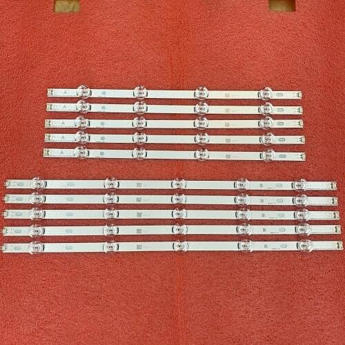 10pcs LED backlight strip for LG 50LB6300 50lb650v 50LF6000 LC500DUE LC500DUH FG NC500DUN HC500DUN NC500DUN-VXBP2 T500HVJ03.0