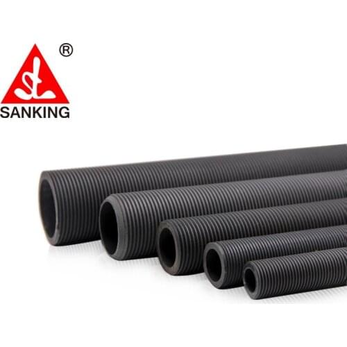 5cm Length PVC Male Thread Pipe Fish Tank Extended Joint 20mm-63mm Lengthened Aquarium Drainage Connector