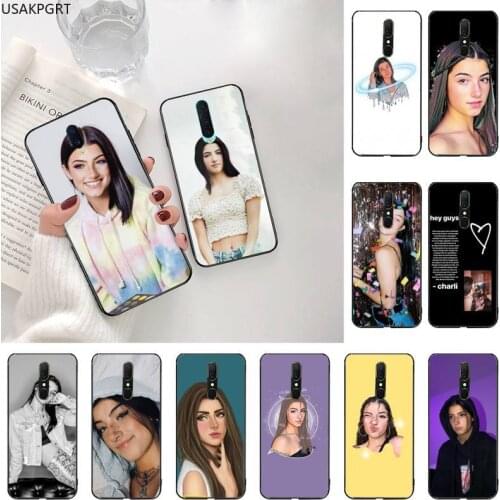 USAKPGRT Charli Damelio Phone Case For Oppo A5 A9 2020 Reno2 z Renoace 3pro A73S A71 F11