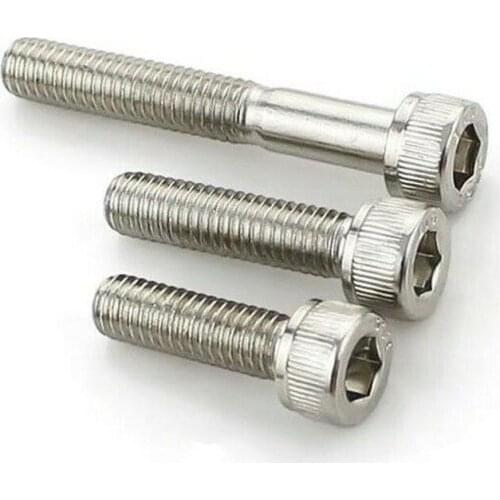 5pcs M8M10M12 Hexagon socket screws/12.9 grade nickel-plated hexagon socket bolts