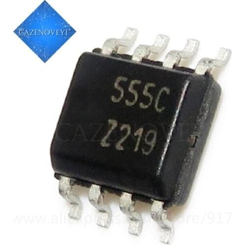 10pcs/lot TS555IDT TS555ID 555 TS555 555I TS55 555ID SOP-8 In Stock