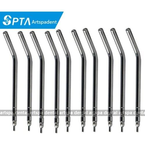 10 pcs Spray Nozzles/Tips/Tube for Three Way/Triple Dental Air Water Syringe