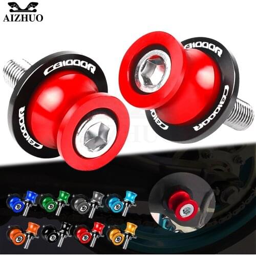 Motorcycle Accessories M8 Stand Screws FOR HONDA CB1000R CB1000 R 2008-2008-2020 2019 2018 CNC Aluminum Swingarm Slider Spools