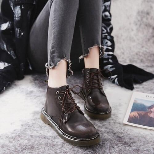 Martin boots spring autumn student female boots style new sport female botines boots botas femininas zapatos de mujer C767