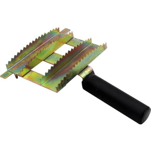 Cattle Calf OX Cow Hair Comb Cleaning Brush Two Sides Head Antipruritic Rubber Handle Livestock Tools