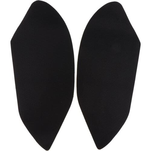 Black Tank Traction Pad Side Grip Protection Pad Sticker For Yamaha R6