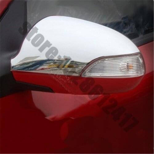 For Hyundai i30 2007-2020 Car styling ABS Chrome Rearview mirror cover Trim/Rearview mirror Decoration