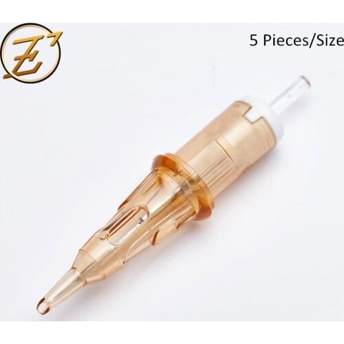 EZ V System Tattoo Cartridge Needles Liner Shader Elastic Membrane for Rotary Machine 5 Pieces Simple Package
