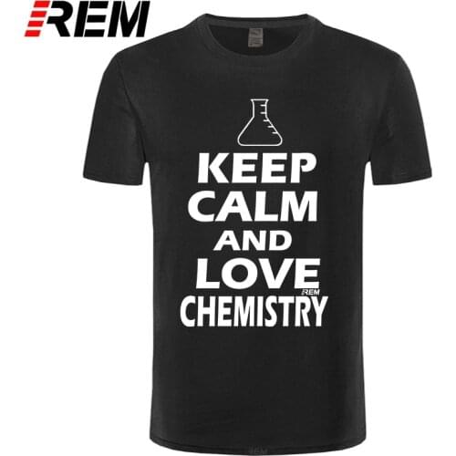 Chemist Keep Calm And Do Chemistry T-Shirt Humor Streetwear Summer Funny Cotton Short Sleeve 3D T Shirts