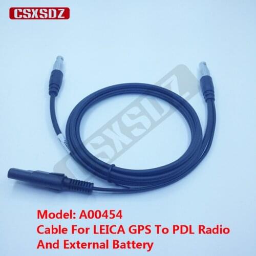Cables for LEICA GPS to Pacific Crest PDL HPB Radio And External Battery A00454
