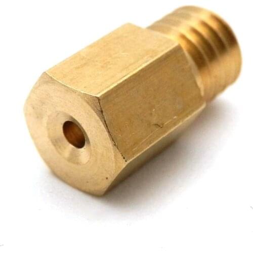 Carburetter Brass Hex Type Main Jet 5.2mm Thread For MIKUNI VM/TM/TMX Carb Size 50 55 60 65 70 75 80 85 90 95