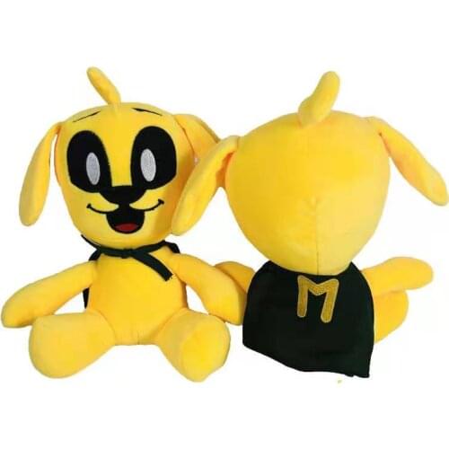 Kawaii Mikecrack Plush Toys Cute Mike-Crack Yellow Dog Soft Stuffed Plushie Dolls For Kids Birthday Christmas Peluches Toy Gifts