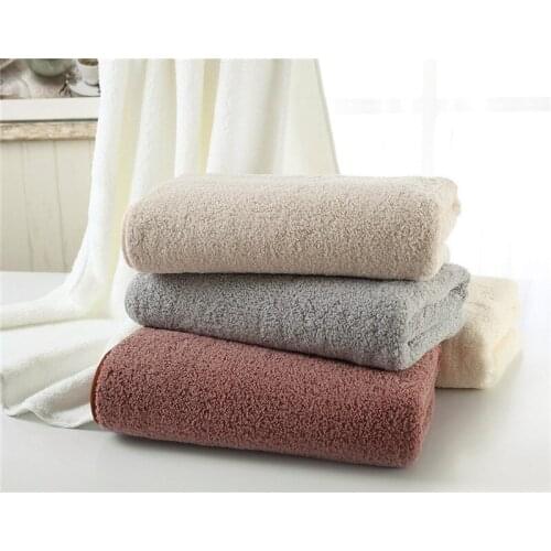 Terry Beach Towel Bathroom 220G Towel 40*75Cm Thick Luxury Egyptian Cotton Bath Towel for Adults Eco-Friendly Travel Gifts Sport