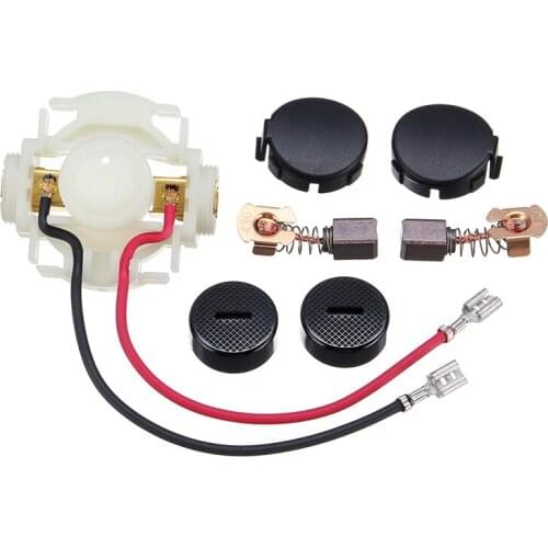 Carbon Brush Cap Covers Holders Kit For Makita 638921-2419518-4 643954-4 191971 Power Tool Accessories