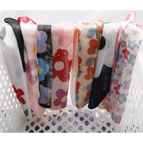 Clearance Sale Korean Fashion Floral Print Woman Socks Summer Thin Breathable Long Socks Harajuku Retro Japanese Style Cute Sock
