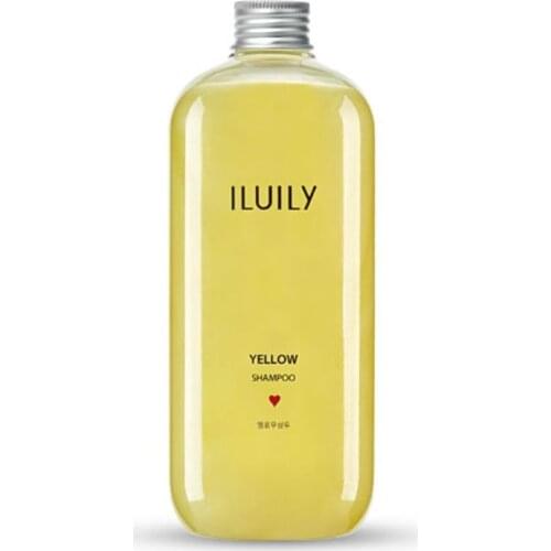Shampoo -ILUILY Yelow Shampoo Moisturizing Vitamin Anti-inflammatory Hair Treatment Scalp Care Hair Care Korea Cosmetic