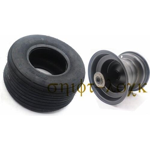 225X55-8 Tire 18X9.50-8 Tubeless Tire with Front Wheel Hub for Citycoco Electric Scooter Modified Accessories Parts