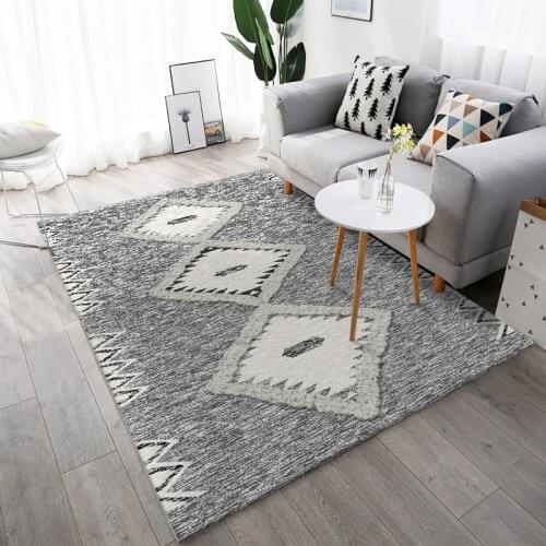 Nordic Art Carpets For Living Room Home Moroccan Bedroom Carpet Sofa Coffee Table Floor Rug Study Room Floor Mat Modern Area Rug