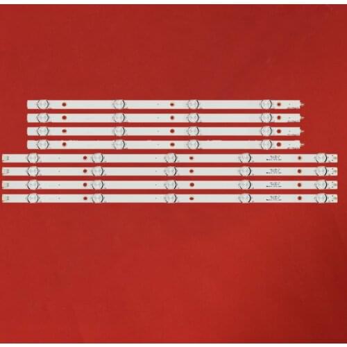 LED Backlight strip bad 9 lamp for Centek CT-8250 UHD System K50DLX9US MS-L1255 V7 CX500DLEDEM PU50S7XL HL-00500A30-0901S-04