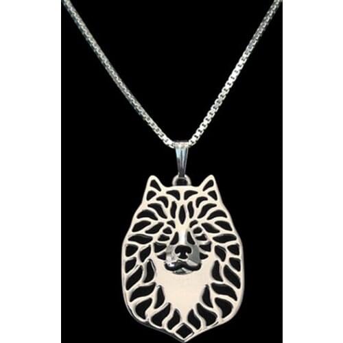 Eurasier jewelry - plating silver pendant and necklace. Dog Jewelry Women Best Friend Choker 10pcs/lot