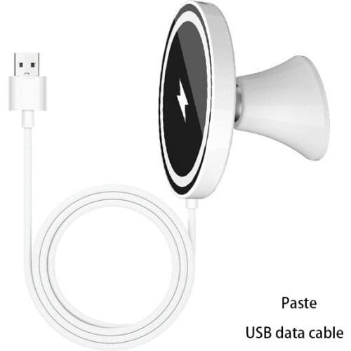 1pcs Type-C Wireless Charger 15W Magnetic Wireless Car Charger Mount for iPhone 12 HUAWEI XIAOMI SAMSUNG Car Phone Holder