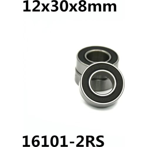 1Pcs 16101-2RS 12x30x8 mm Motor bearing Deep groove ball bearings 16101RS