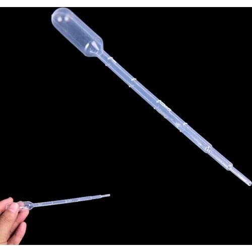 High Quality 100PCS 1ml Disposable Plastic Eye Dropper Set Transfer Graduated Pipettes Chemistry Lab Supplies