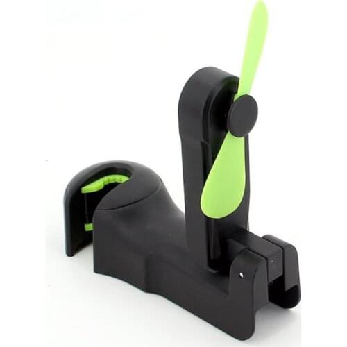 Car Seat Back Hook Hanger with Lock Universal Car Headrest Hook with Folding Fan