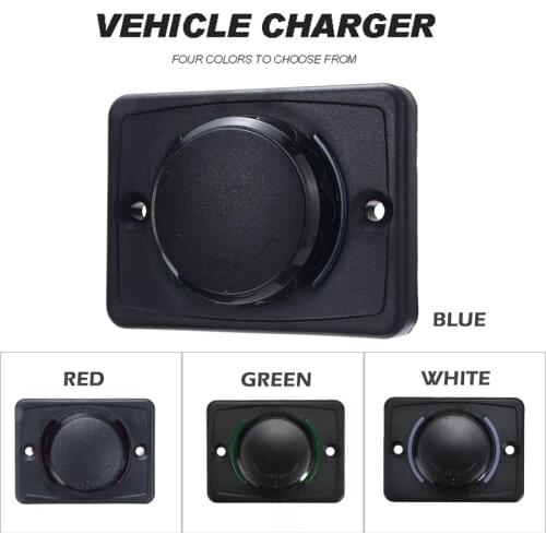 Adapter Socket Outlet Power Chargers For Cell Phone Dual USB Charging Car Charger Power Outlet for 12V 24V Motorcycle Charging