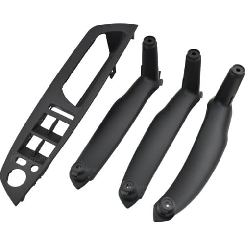 Car Accessories Beige Black Inner Door Armrest Panel Handle Pull Trim Holder For BMW E70 E71 X5 X6 SAV 2007-2014 51416969401