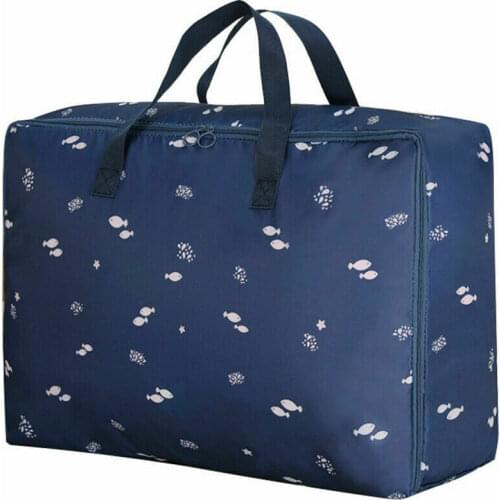 Large Storage Bags Box Oxford Clothes Quilt Bedding Duvet Laundry Pillows Zipped Travel Bags