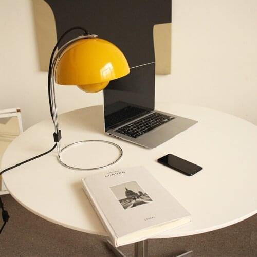 Danish mushroom cloud table lamp multicolor living room study bedroom decoration bedside lamp Korean style design