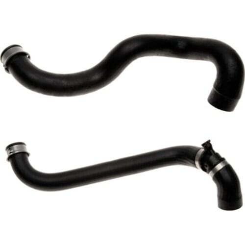 For Mercedes Benz W211 E320 3.2L V6 Radiator Lower Return & Upper Supply Coolant Hoses SET 2115010382 2115010482