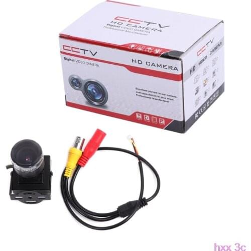 New HD 700TVL CMOS 2.8-12mm Zoom Lens Mini CCTV Security Camera Audio Video DIY New