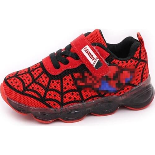 Autumn Spring Kids Shoes Baby Boys Cartoons Children Casual Sneakers Breathable Soft Anti-slip Running Sports Shoes Size 21-36