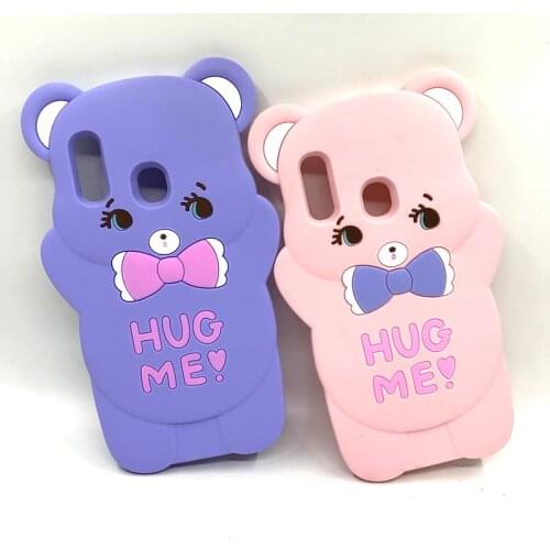 For Samsung Galaxy A20 A30 A50 Silicone Soft Phone Case For Samsung Galaxy A 20 A 30 A 50 2019 Bear Ears Cartoon 3D Lovely Coque