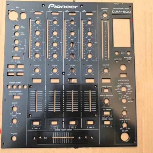 NEW Pioneer DJM800 FOR Pioneer DJM-800 Faceplate DNB1144 Fader Panel DAH2427 DAH2426 DJ disc player