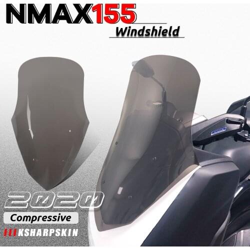 New Motorcycle accessories modified windshield acrylic front windshield moto windshield shroud For YAMAHA NMAX 155 2020 nmax155