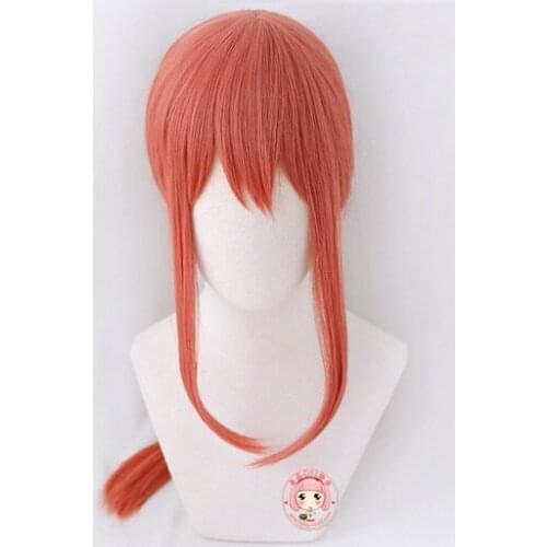 Chainsaw Man Makima Cosplay Wig Anime wigs with braid Halloween Cosplay Props