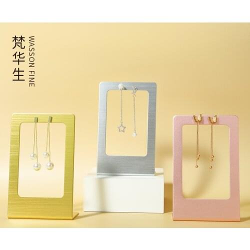 Earrings Earrings Display Stands Metal Jewelry Storage Rack Decorations Jewelry Shooting Props Earrings Hangers