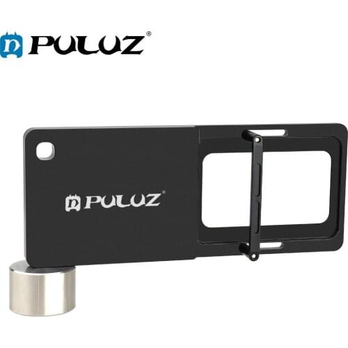 PULUZ Mobile Phone Gimbal Switch Mount Plate Adapter Compatible For GoPro HERO 9 Black/HERO 8 Black,For DJI OSMO Mobile 3 Gimbal